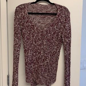 Brandy Melville Vneck Knit Sweater Top